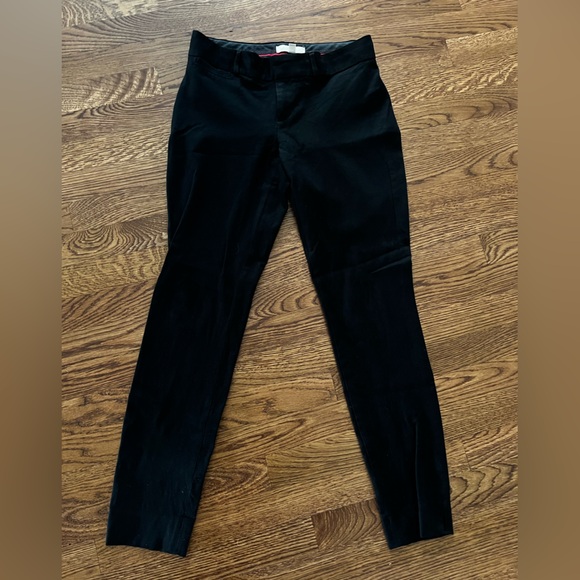 Banana Republic Pants - BANANA REPUBLIC Sloan Fit Black Pants Stretch Flat Front Zip Fly Classic 0‎